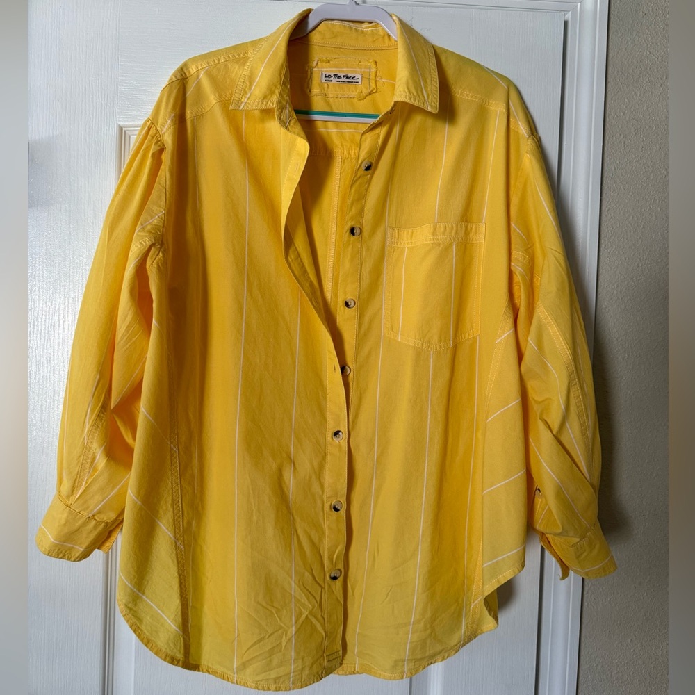 We the Free " Happy hour " striped shirt.